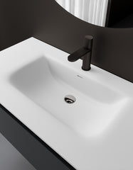 Premium Man-Made Stone Vanity Basin – Essential for Bathroom Renovation, Stylish & Durable