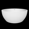 Modern Round Stone Resin Freestanding Bathtub | Premium Custom Design, Luxurious Soaking Experience